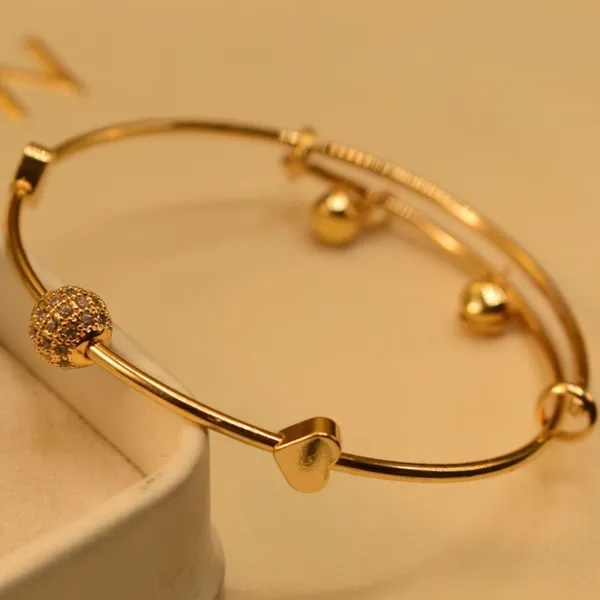 Gold_Plated_Adjustable_Charm_Bangles_Set_Of_2