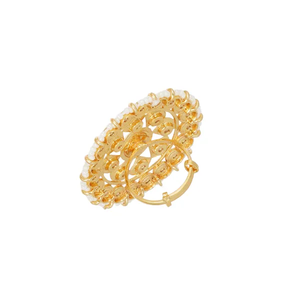 Gold_Plated_Brass_Kundan_Pearl_Adjustable_Ring_For_Women