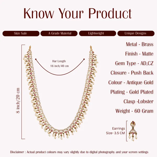 Antique_Gold_Plated_Ad_Cz_Stone_Necklace_Set_For_Women