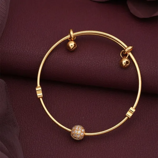 Gold_Plated_Adjustable_Charm_Bangles_Set_Of_2