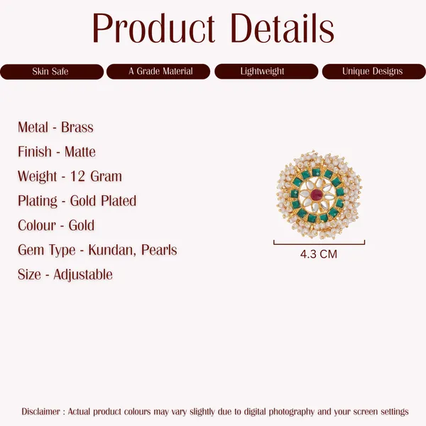 Gold_Plated_Brass_Kundan_Pearl_Adjustable_Ring_For_Women