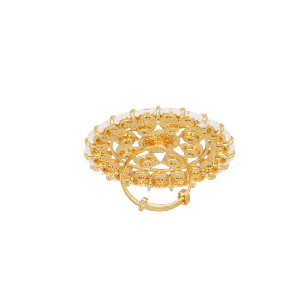 Gold_Plated_Brass_Kundan_Pearl_Ring_Adjustable
