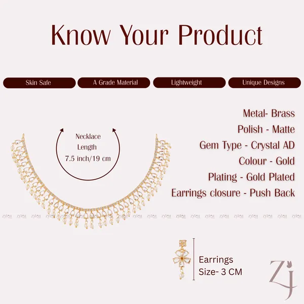 Gold_Plated_Crystal_Pearl_Choker_Necklace_Set_For_Women