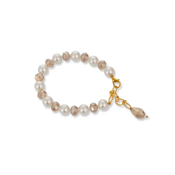 Pearl_And_Crystal_Beaded_Necklace_Bracelet_And_Earrings_Set_For_Women