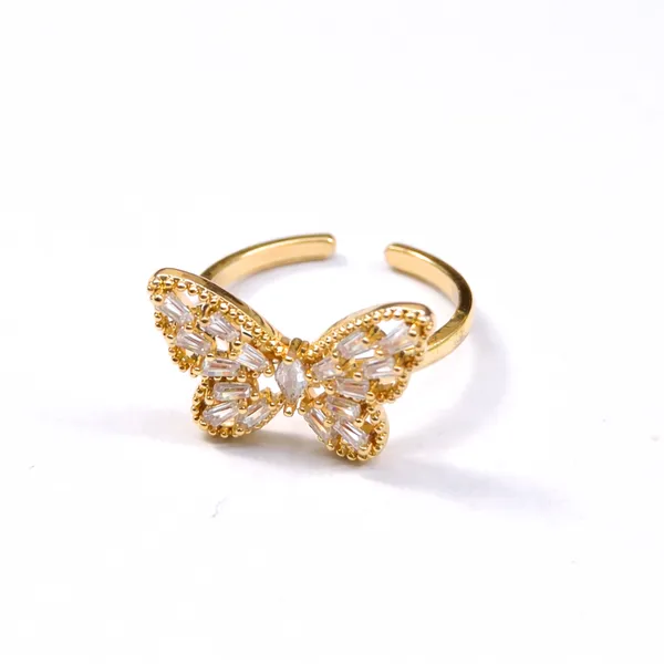 Gold_Tone_Butterfly_Crystal_Stone_Adjustable_Ring_For_Women