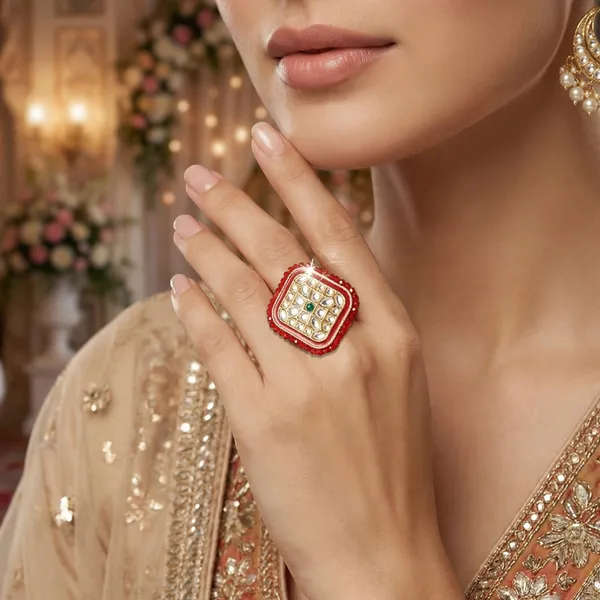 Red_Kundan_Ring_With_Green_Stone_Accent