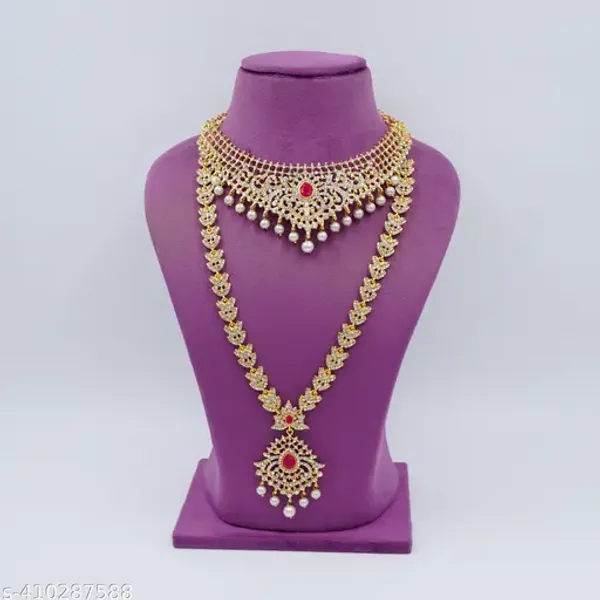 Golden_Gold_Plated_Alloy_Premium_Stone_Haram_Set_For_Women