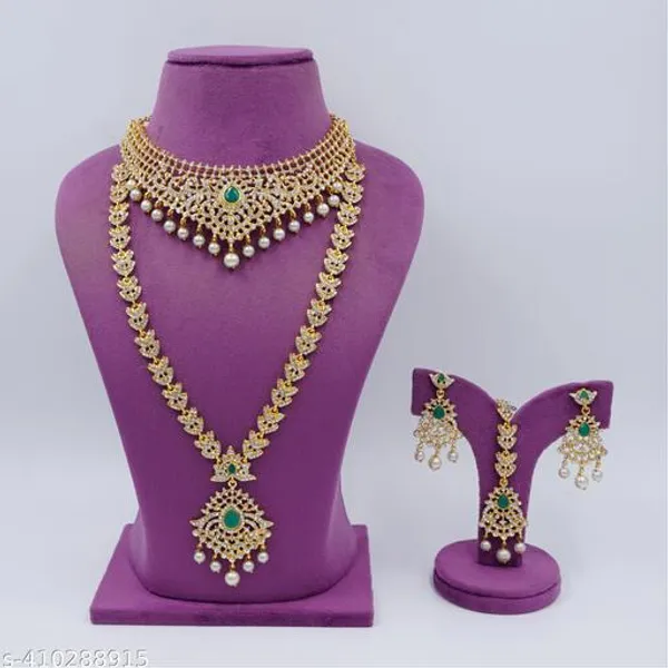 Golden_And_Green_Brass_And_Stones_Premium_Haram_Choker_Set_For_Women