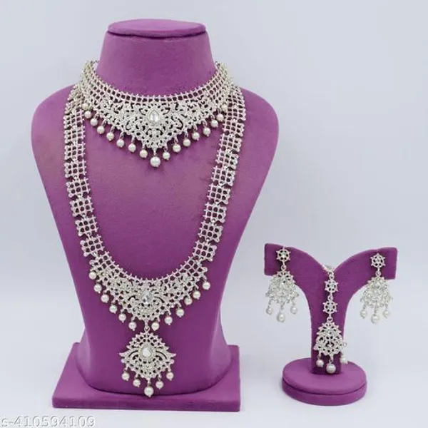 White_Brass_And_Stones_Premium_Haram_Choker_Set_For_Women
