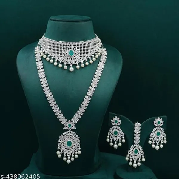 White_Alloy_Premium_Artificial_Necklace_Set_For_Women