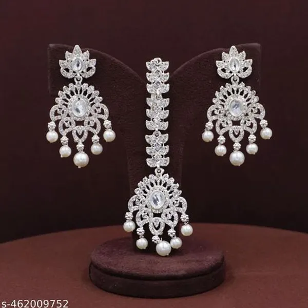 White_Mixed_Alloy_Premium_Jewellery_Combo_Set_For_Women