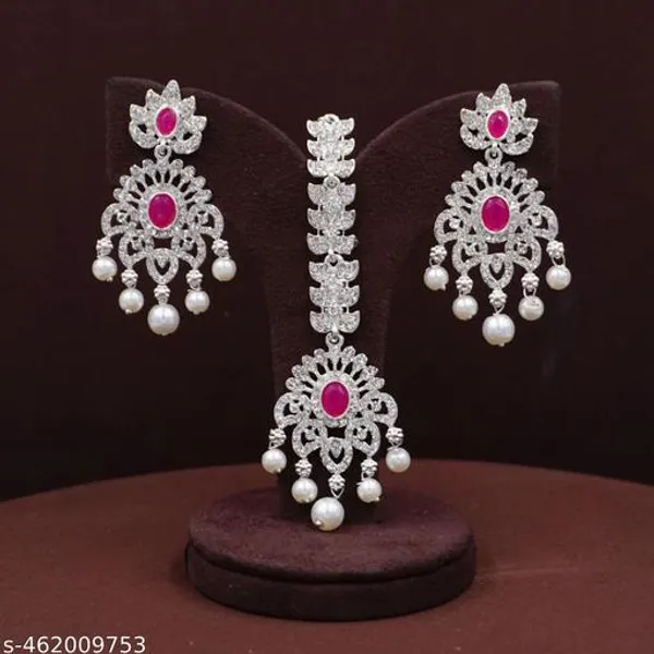 White_Gold_Plated_Alloy_And_Stones_Premium_Stone_Necklace_Set_For_Women