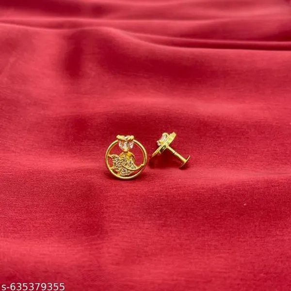 Golden_Alloy_Premium_Stud_Earrings_For_Women