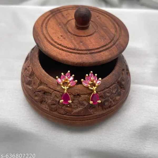 Pink_Alloy_Premium_Earrings_For_Women