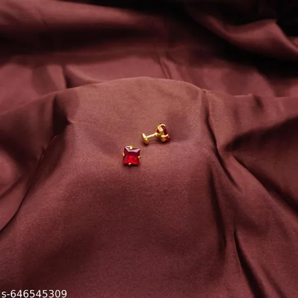 Red_Gold_Plated_Alloy_Premium_Stud_Earrings_For_Women