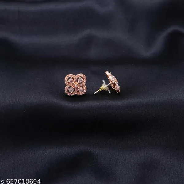 Light_Pink_Alloy_Premium_Stud_Earrings_For_Women