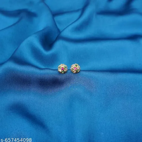 Multicolor_Alloy_Premium_Stud_Earrings_For_Women