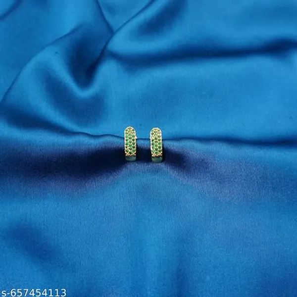 Green_And_Golden_Alloy_Premium_Stud_Earrings_For_Women