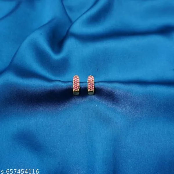 Purple_Alloy_Premium_Stud_Earrings_For_Women