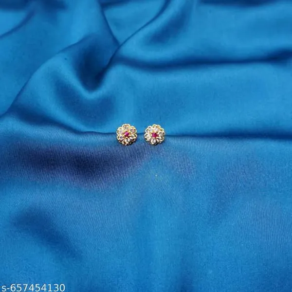 White_Alloy_Premium_Stud_Earrings_For_Women