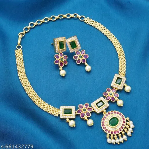 Multicolor_Alloy_Premium_Necklace_For_Women