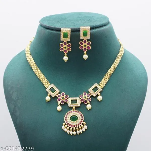 Multicolor_Alloy_Premium_Necklace_For_Women