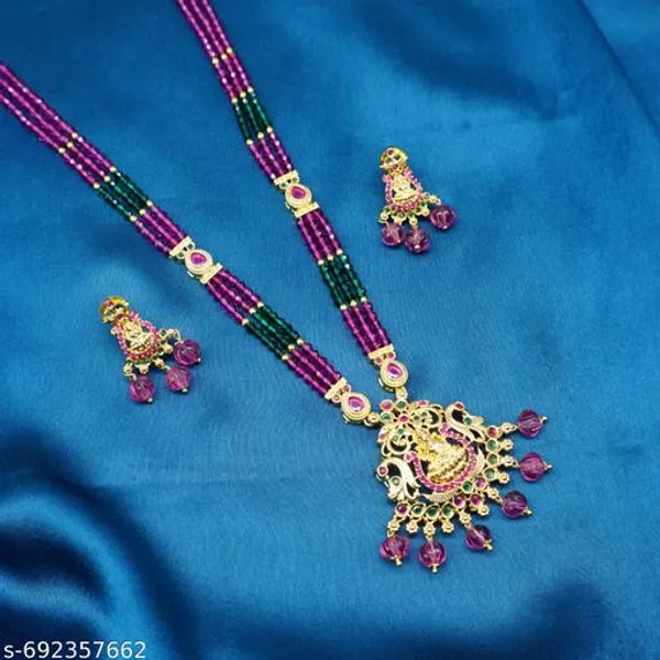 Multicolor_Beads_And_Alloy_Premium_Beaded_Haram_For_Women