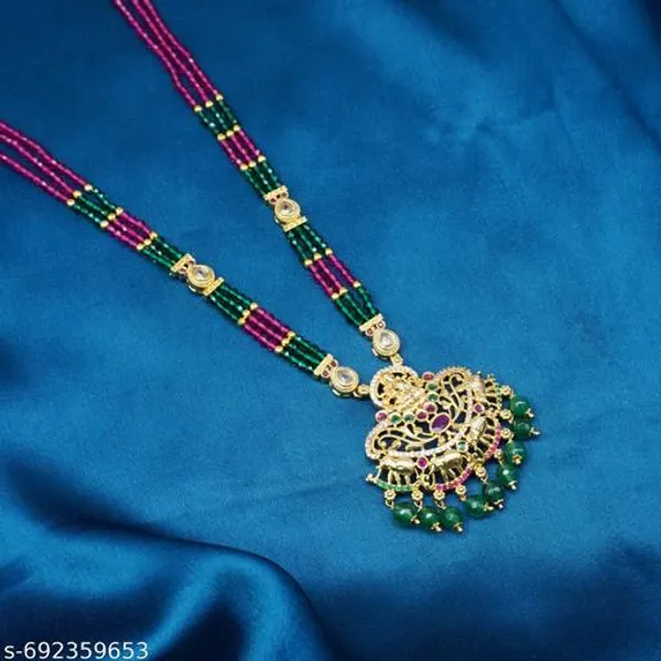 Multicolor_Beads_And_Alloy_Premium_Beaded_Haram_For_Women