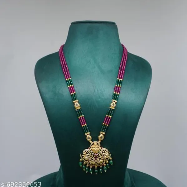 Multicolor_Beads_And_Alloy_Premium_Beaded_Haram_For_Women