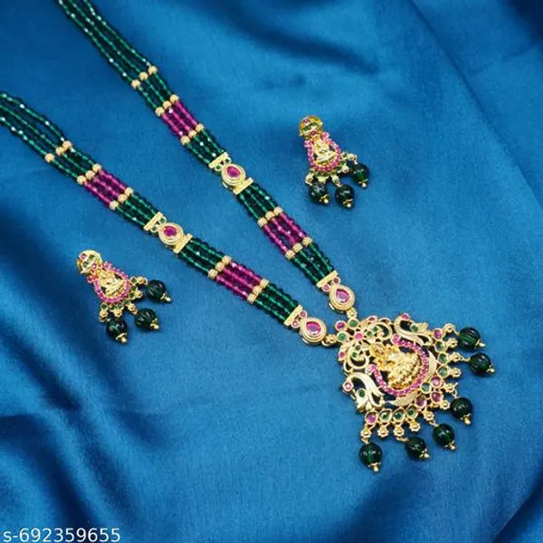 Multicolor_Beads_And_Alloy_Premium_Beaded_Haram_For_Women