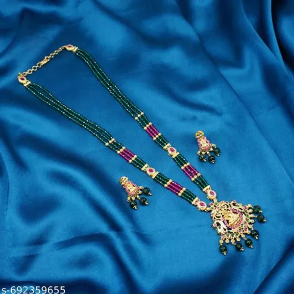 Multicolor_Beads_And_Alloy_Premium_Beaded_Haram_For_Women