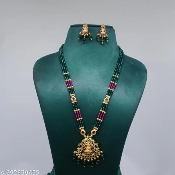 Multicolor_Beads_And_Alloy_Premium_Beaded_Haram_For_Women