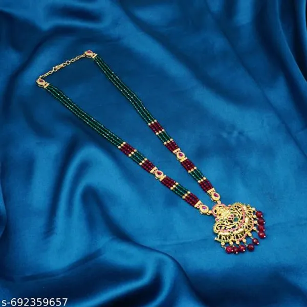 Multicolor_Beads_And_Alloy_Premium_Beaded_Haram_For_Women
