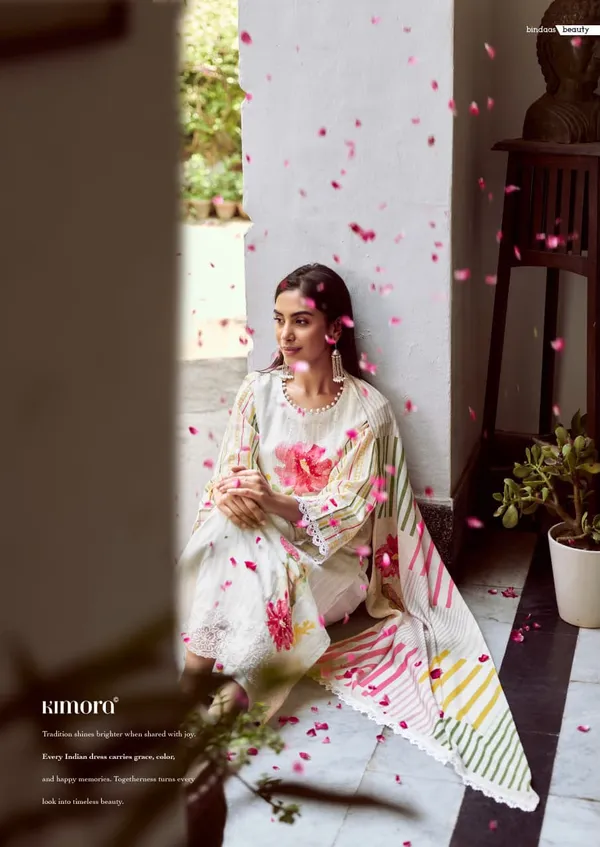 White_Cotton_Floral_Embroidered_Straight_Kurta_Set_For_Women