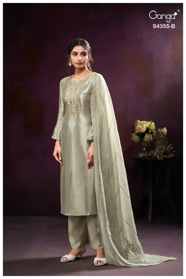 Sage_Green____Unstitched__Kurta_Set_For_Women