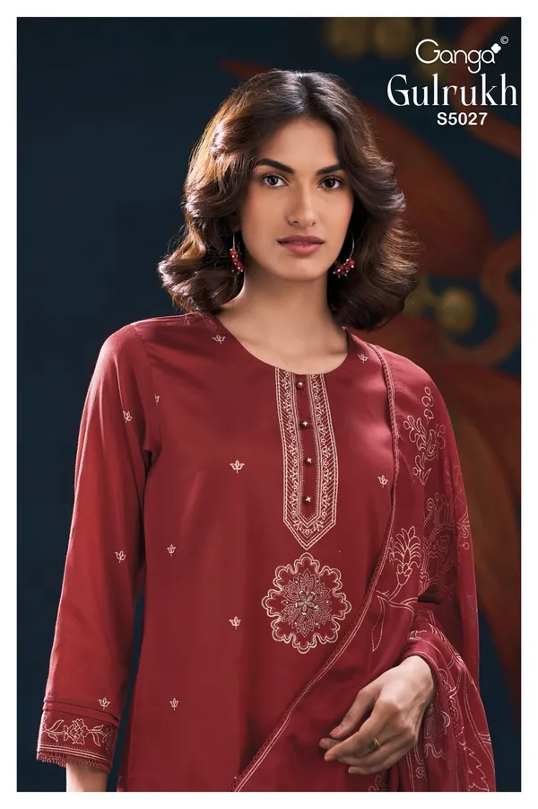 GANGA_GULRUKH_cotton_satin_printed_with_hand_work_hand_embroidery_schiffli_embroidery