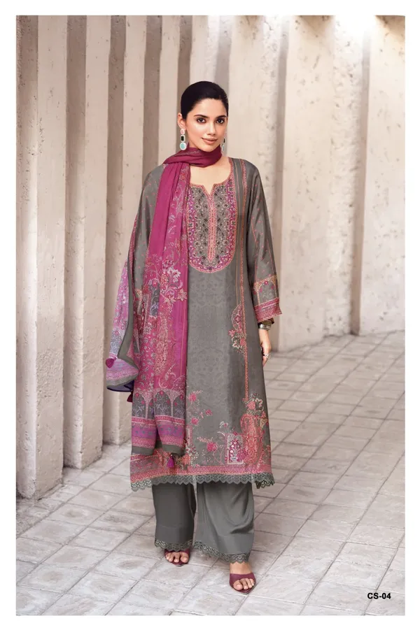 RED__viscose_cream_silk_satin_digitally_printed_with_hand_work_and_lace_