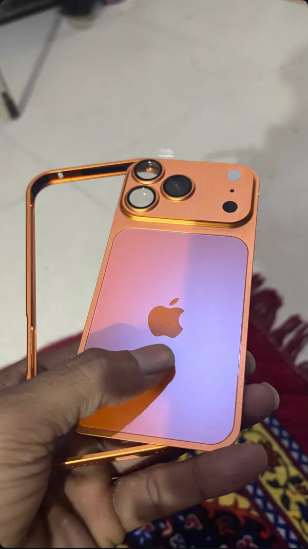 Orange_Hard_Metal_Sliding_Camera_Converter_For_Iphone