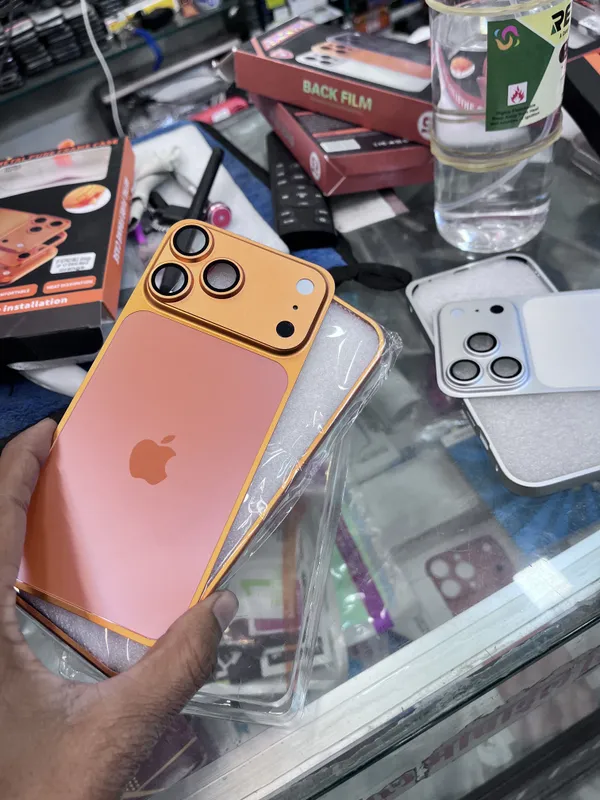 Orange_Hard_Metal_Sliding_Camera_Converter_For_Iphone