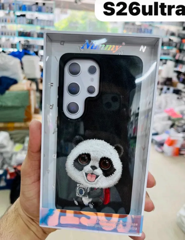 Black_Panda_Print_Phone_Case_For_Samsung_S25_Ultra
