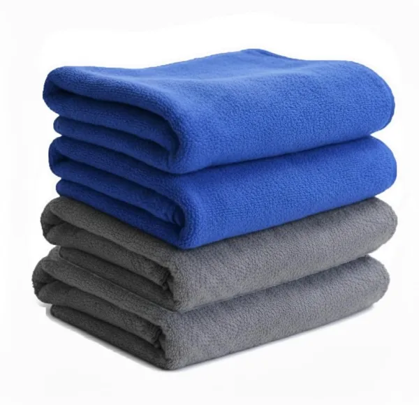 Dribble_Microfiber_Weft_Knitting_400_Gsm_Hand_Towel_40X60_Cm_Ultra_Soft_Quick_Dry_Highly_Absorbent_Lightweight_Skin_Friendly_Towel_For_Bathroom_Gym_Travel_Blue_Grey_Pack_Of_4