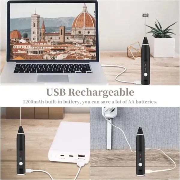 Dribble_Usb_Rechargeable_Milk_Frother_Egg_Beater_3_Speed_Handheld_Coffee_Frother_For_Cappuccino_Latte_Hot_Chocolate_Stainless_Steel_Whisk_Easy_To_Clean_Black