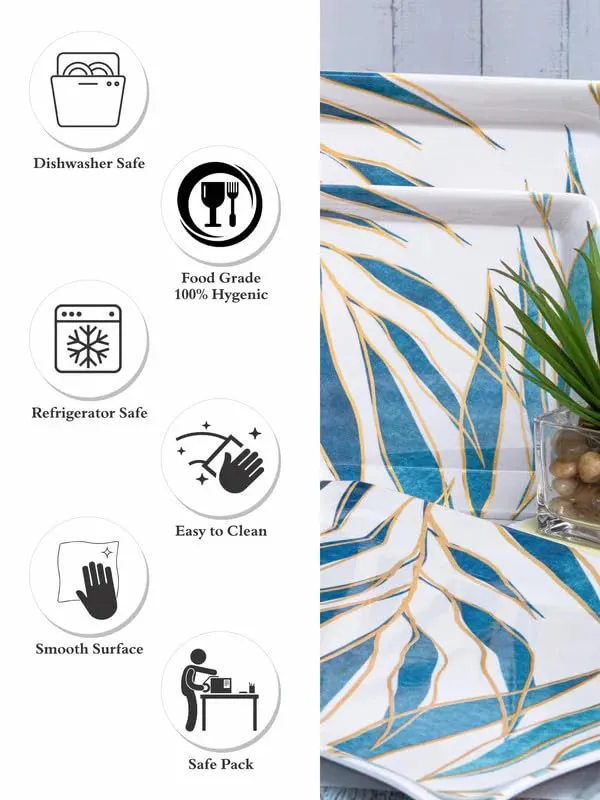 Dribble_Melamine_Serving_Tray_Set_Of_3_Small_23Cm_L_X17Cm_W_X2_5_Cm_H_Medium_31_5_Cm_L_X_23_5_Cm_W_X2_5_Cm_H_And_Large_38Cm_L_X27_5_Cm_W_X2_5_Cm_H_Tray_Shape_Rectangular_Design_Spring
