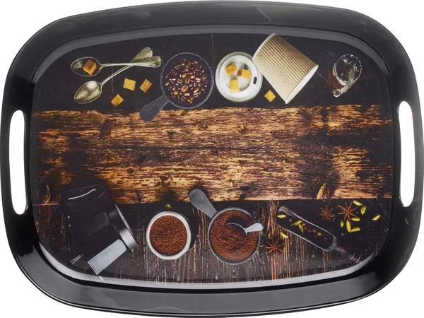 Dribble_100_Pure_Melamine_Serving_Tray_With_Handle_Set_Of_3_Small_Medium_Large_Food_Grade_Bpa_Free_For_Kitchen_Dining_Serving_Tea_Coffee_And_Meals_Shape_Rectangular_Design_Cafe_Culture