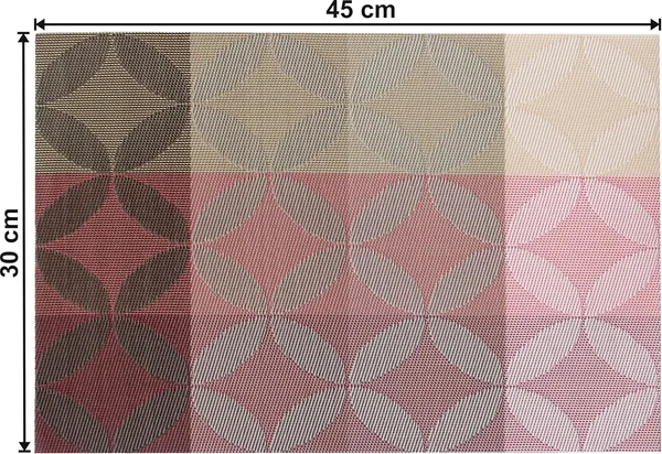 Dribble_Pvc_Placemats_Set_Of_4_Heat_Resistant_Washable_Waterproof_Table_Mats_Anti_Slip_Dining_Table_Placemats_For_Kitchen_Home_Decor_45X30Cm_Design_Mosaic