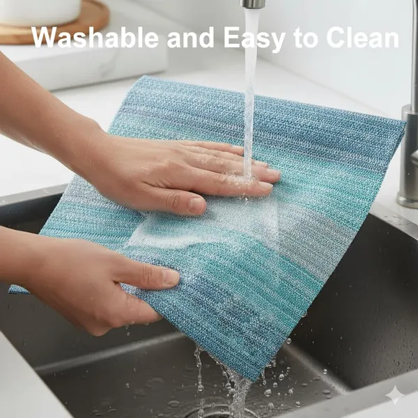 Dribble_Premium_Pvc_Placemats_Set_Of_4_Heat_Resistant_Washable_Waterproof_Table_Mats_Anti_Slip_Dining_Table_Placemats_For_Kitchen_Home_Decor_45X30Cm_Design_Mayura_Blue