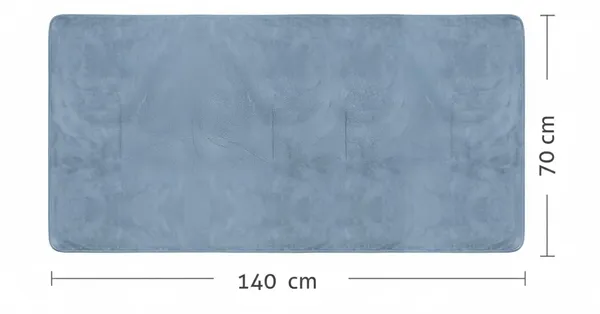 Dribble_Coral_Fleece_450Gsm_Bath_Towel_70X140_Cm_Ultra_Soft_Quick_Dry_Highly_Absorbent_Lightweight_Skin_Friendly_Towel_For_Bathroom_Gym_Travel_Brown_Blue_Pack_Of_2