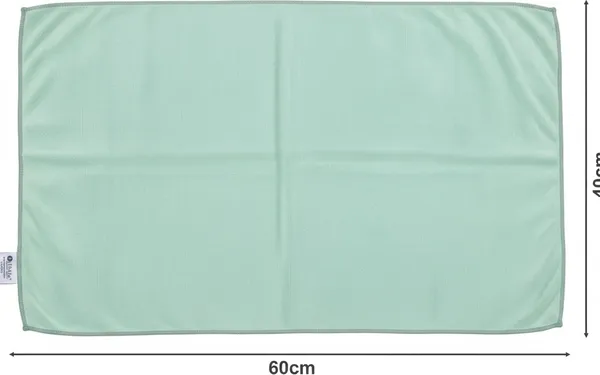 Dribble_Microfiber_Weft_Knitting_400_Gsm_Hand_Towel_40X60_Cm_Ultra_Soft_Quick_Dry_Highly_Absorbent_Lightweight_Skin_Friendly_Towel_For_Bathroom_Gym_Travel_Blue_Pista_Green_Pack_Of_4
