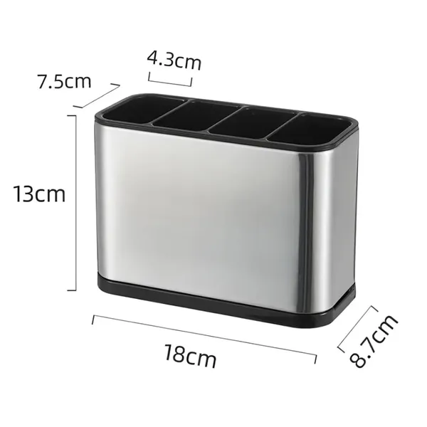 Dribble_Stainless_Steel_Cutlery_Holder_For_Kitchen_Rust_Proof_Cutlery_Stand_Spoon_Holder_For_Countertop_Durable_Spoon_Organizer_For_Forks_Spatula_Knives_Cooking_Utensils