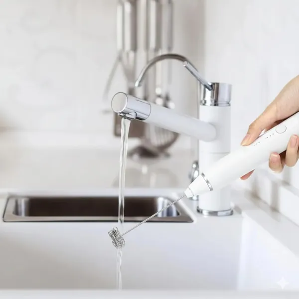 Dribble_Usb_Rechargeable_Milk_Frother_Egg_Beater_3_Speed_Handheld_Coffee_Frother_For_Cappuccino_Latte_Hot_Chocolate_Stainless_Steel_Whisk_Easy_To_Clean_White